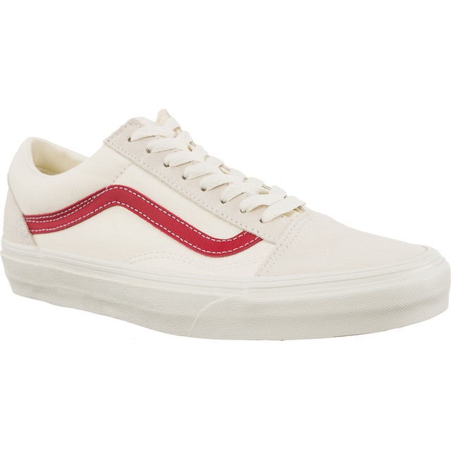 Vans Old Skool R1T Vintage fehér rokokó piros sokszínű