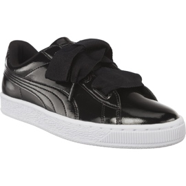 Puma Basket Heart Glam Jr 701 fekete