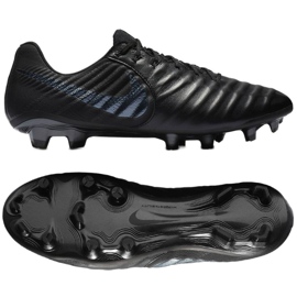 Nike Tiempo Legend 7 Elite Fg M AH7238-001 futballcipő fekete fekete