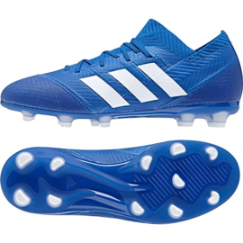 Adidas Nemeziz 18.1 FG Jr DB2348 futballcipő kék