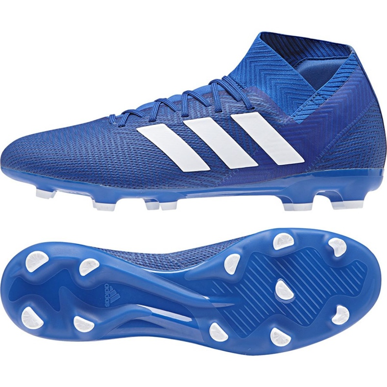 Adidas Nemeziz 18.3 Fg M DB2109 futballcipő sokszínű kék