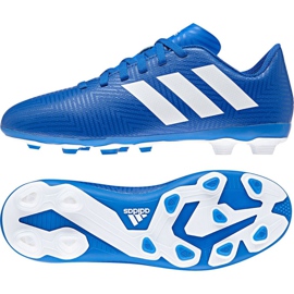 Adidas Nemeziz 18.4 FxG Jr DB2357 futballcipő sokszínű kék