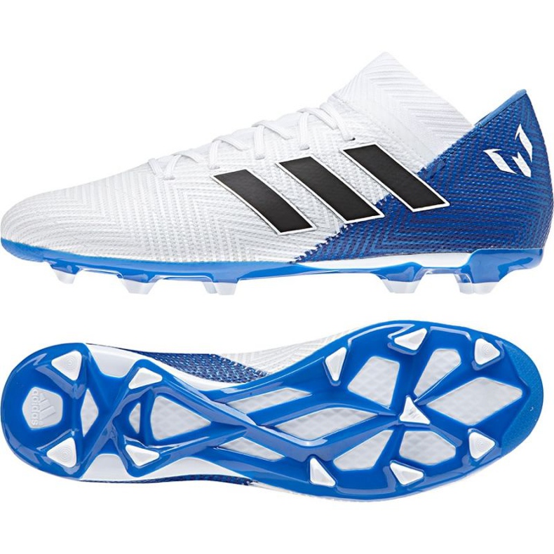 Adidas Nemeziz 18.3 FG M DB2111 futballcipő fehér
