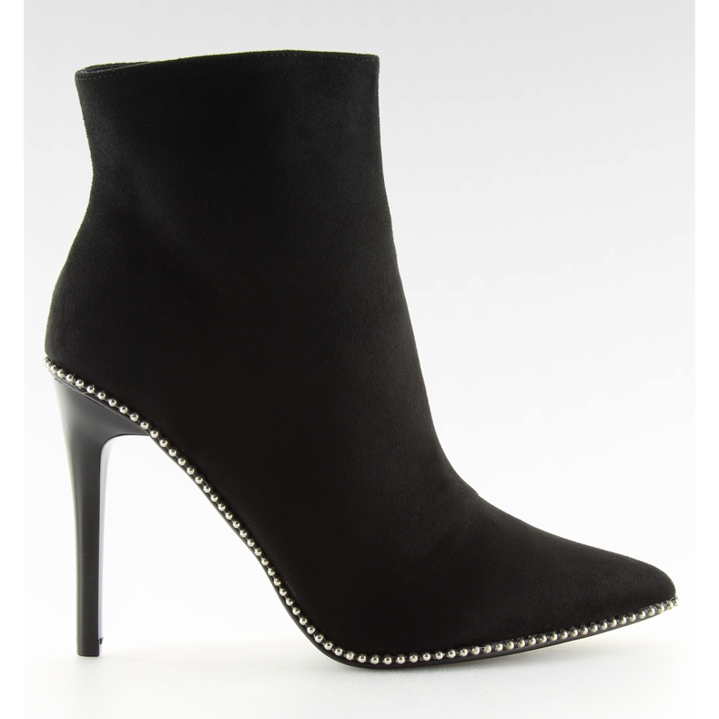 Fekete ZY153 fekete csizma tűn