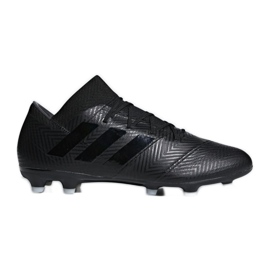 Adidas Nemeziz 18.2 Fg M DB2091 futballcipő fekete fekete