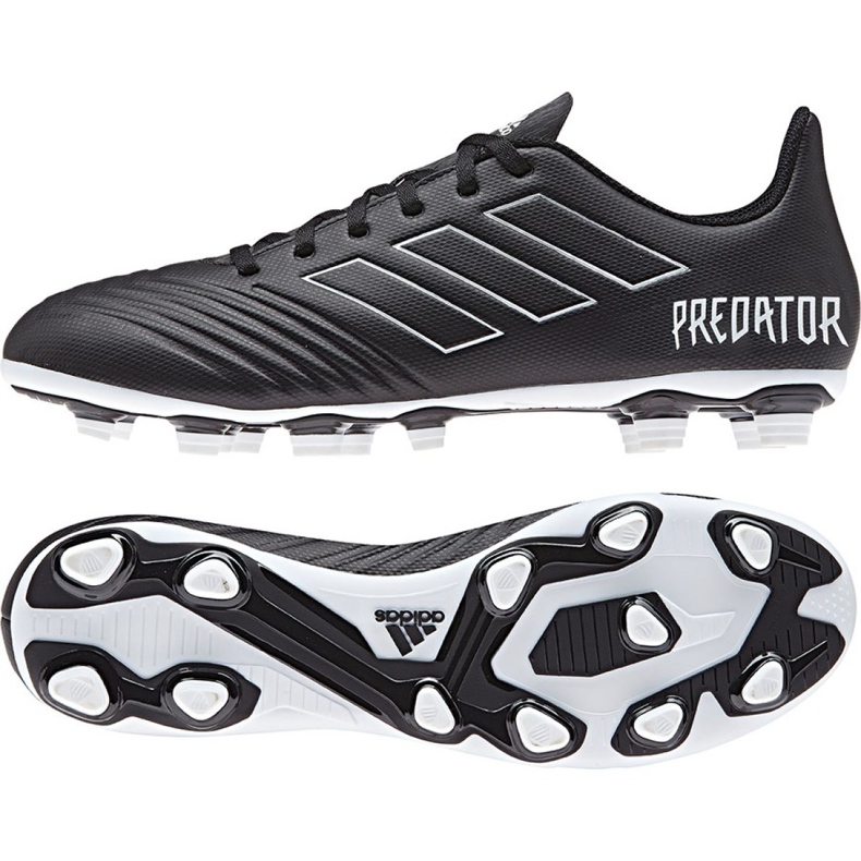 Adidas Predator 18.4 FxG M DB2006 futballcipő fekete fekete Adidas Predator 18.4 FxG M DB2006 futballcipő fekete fekete