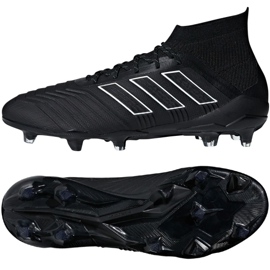 Adidas Predator 18.1 Fg M DB2038 futballcipő fekete fekete