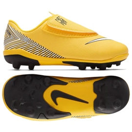 Nike Mercurial Vapor 12 (V) Ps Neymar FG / MG Jr AO2897-710 futballcipő sárga sárga