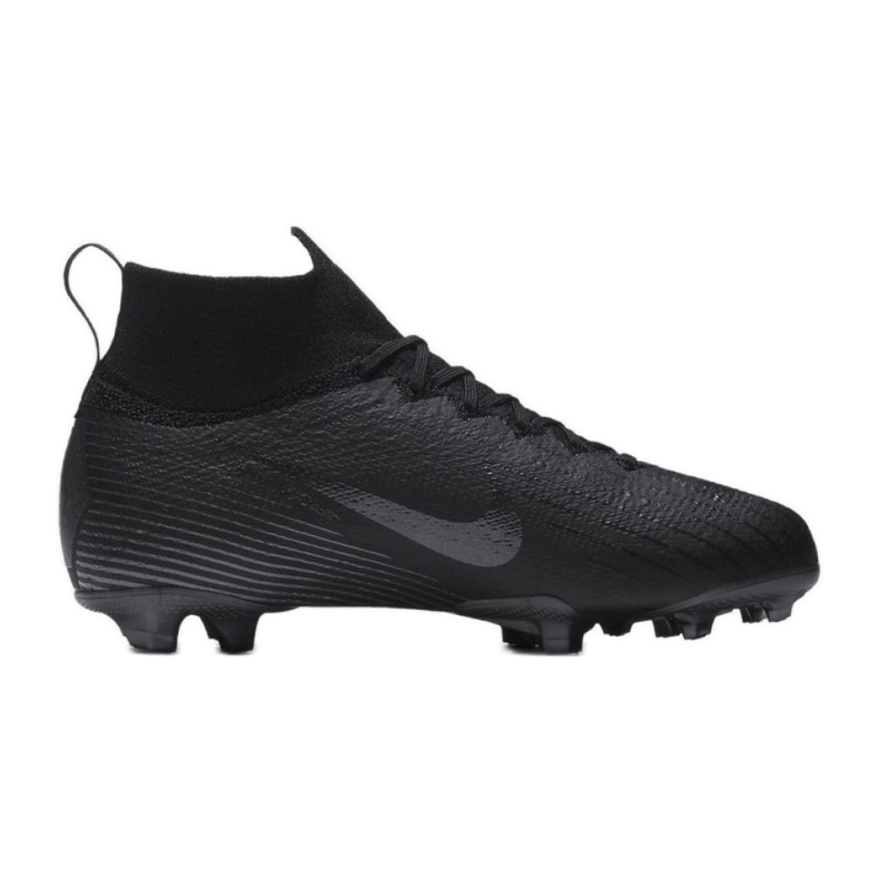 Nike Mercurial Superfly 6 Elite Fg Jr AH7340-001 futballcipő fekete fekete