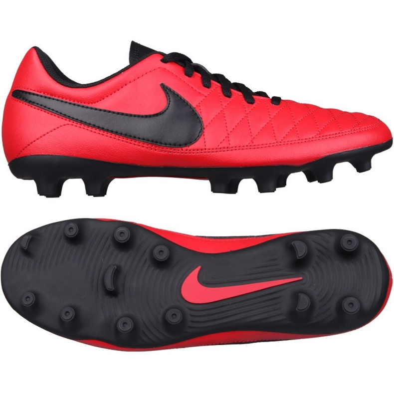 Nike Majestry Fg M AQ7902-600 futballcipő piros piros