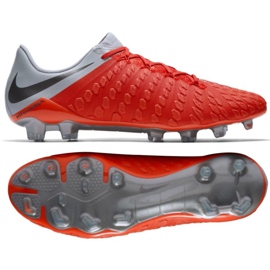 Nike Hypervenom Phantom 3 Elite Fg M AJ3805-600 futballcipő piros piros Nike Hypervenom Phantom 3 Elite Fg M AJ3805-600 futballcipő piros piros