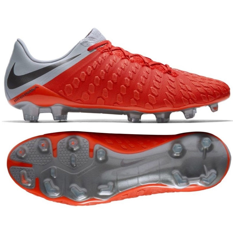 Nike Hypervenom Phantom 3 Elite Fg M AJ3805-600 futballcipő piros piros