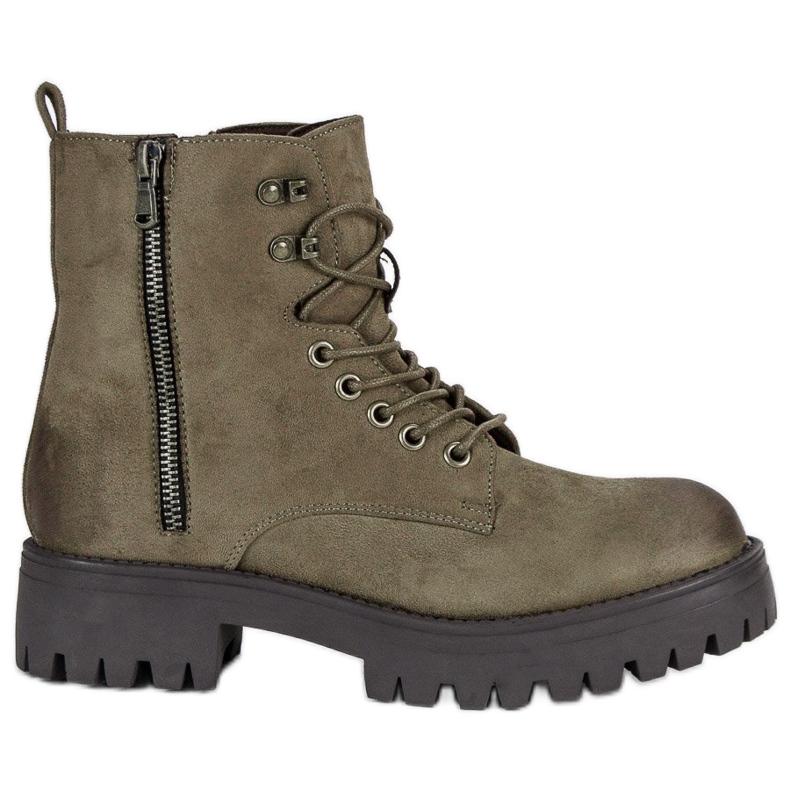 Corina Csomós velúr munkások barna