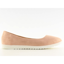 Sima rózsaszín női balerina BH1236-BL Pink