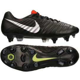 Nike Tiempo Legend 7 Elite Sg Pro Ac M AR4387-006 focicipő fekete fekete