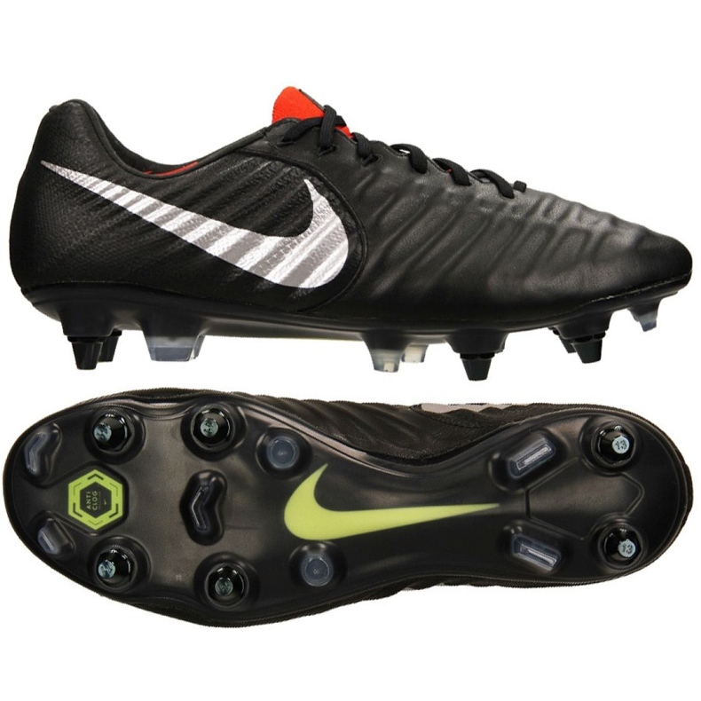 Nike Tiempo Legend 7 Elite Sg Pro Ac M AR4387-006 focicipő fekete fekete