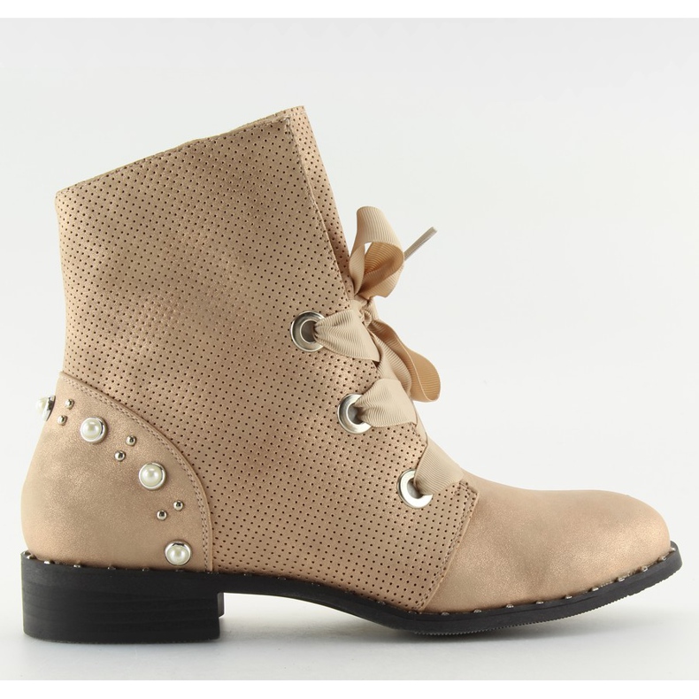 Pink női csizma 17018-13 pezsgővel rózsaszín