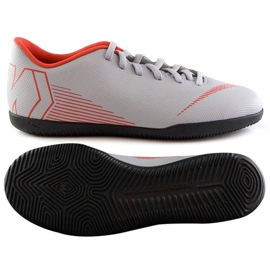 Beltéri cipő Nike Mercurial Vapor 12 Club Ic M AH7385-060 szürke szürke Beltéri cipő Nike Mercurial Vapor 12 Club Ic M AH7385-060 szürke szürke