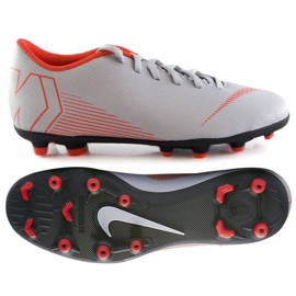 Nike Mercurial Vapor 12 Club M AH7378-060 focicipő sokszínű szürke