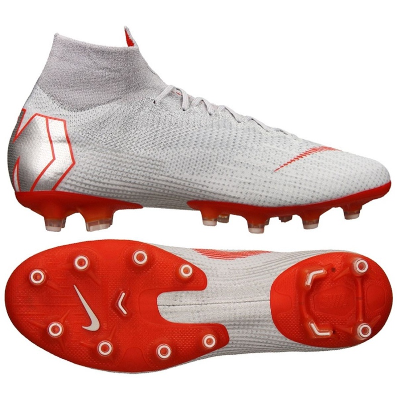 Nike Mercurial Superfly 6 Elite Ag Pro M AH7377-060 futballcipő fehér fehér