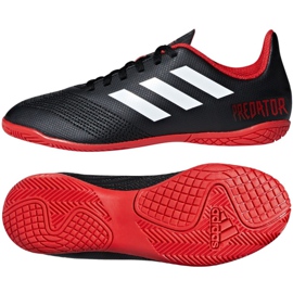 Adidas Predator Tango 18.4 Tf Jr DB2335 futballcipő fekete fekete