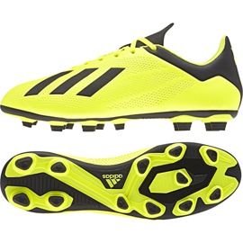 Adidas X 18.4 Fg M DB2188 futballcipő sárga sárga