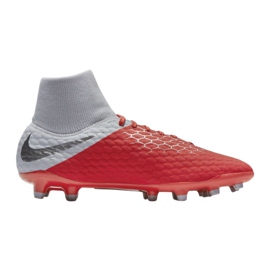 Nike Hypervenom 3 Academy Df Fg M AQ9217-600 futballcipő sokszínű ezüst