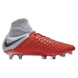 Nike Hypervenom Phantom 3 Elite Dynamic Fit Fg M AJ3803-600 futballcipő fekete piros