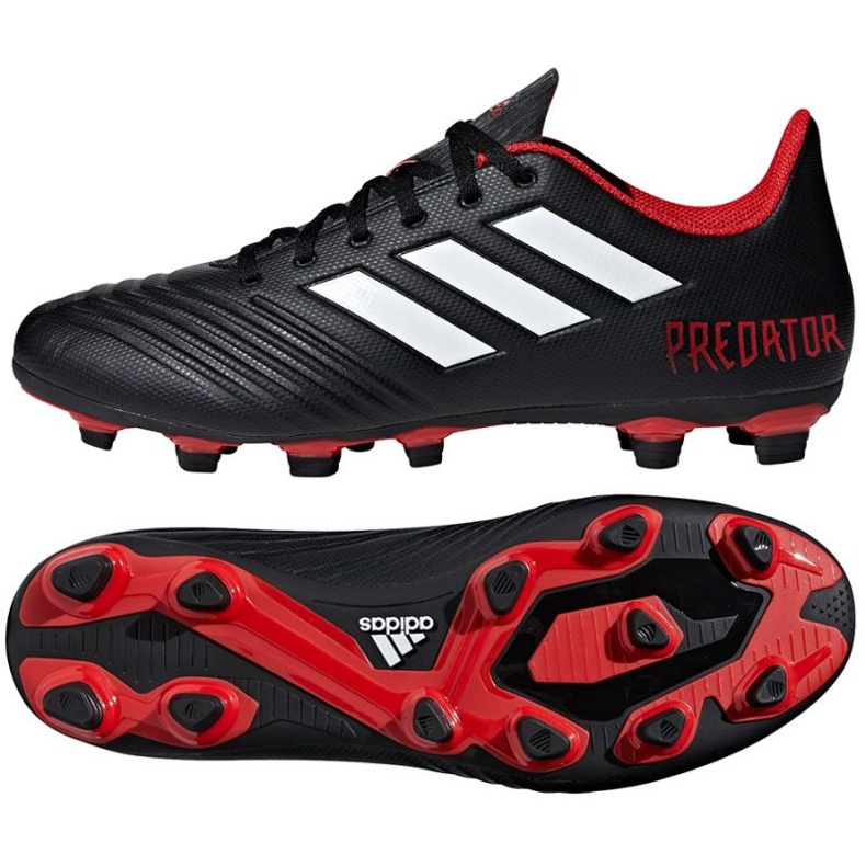 Adidas Predator 18.4 futballcipő fekete