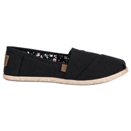 Mckeylor Fekete bebújós espadrillák Mckeylor Fekete bebújós espadrillák