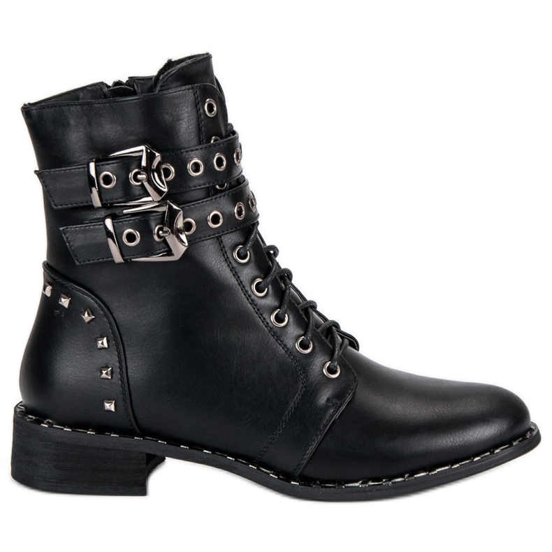 Seastar Alkalmi munkáscsizma fekete