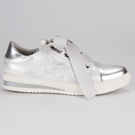 Filippo Ezüst kötött cipő szürke