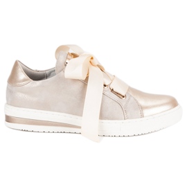 Filippo Arany nyakkendős cipő aranysárga Filippo Arany nyakkendős cipő aranysárga