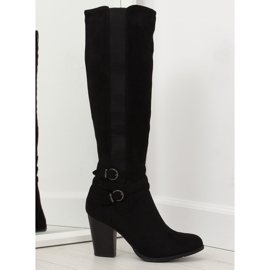 Fekete magassarkú 103-GG fekete