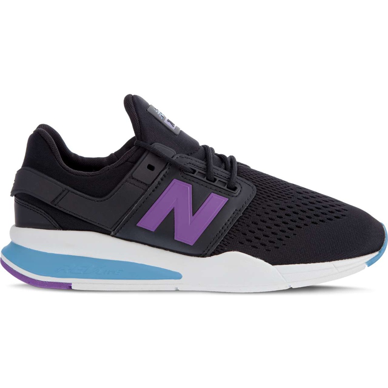 New Balance Ws247ff trícium csomag fekete, kék kadetttel ibolya