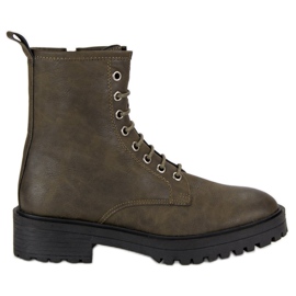 Corina Stílusos, munkás csizma zöld Corina Stílusos, munkás csizma zöld