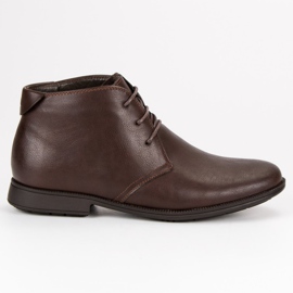 Kötött alacsony csizma barna