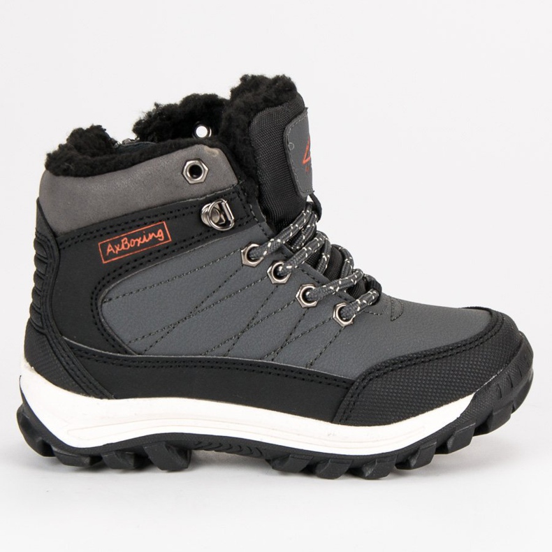 Ax Boxing Meleg cipő a boka felett szürke