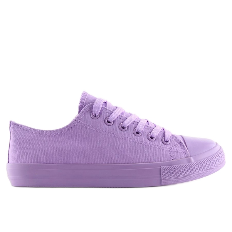 Női lila egyszínű cipők NB176 L. PURPLE ibolya