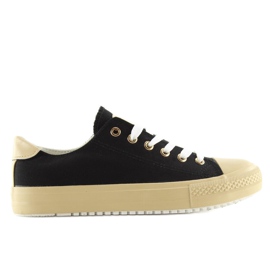 Fekete női cipők BL97P Fekete