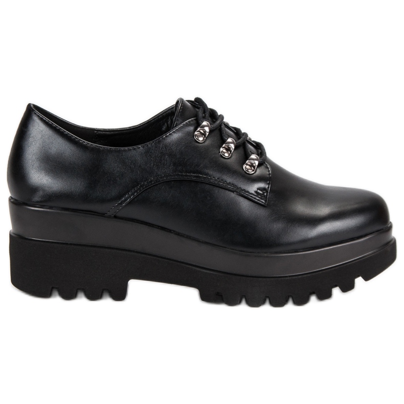 Kötött női cipő fekete