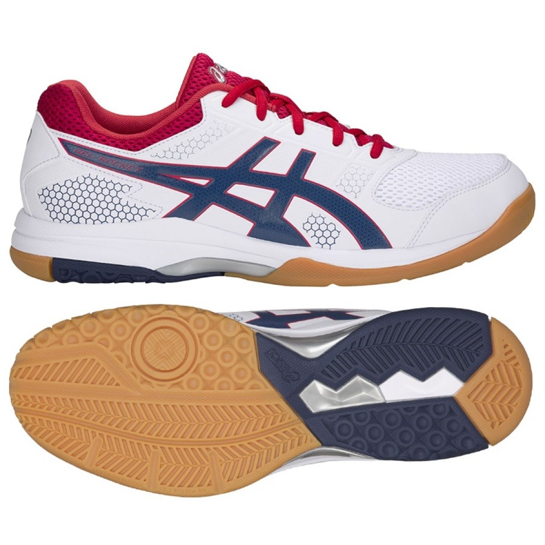 Asics Gel Rocket 8 M B706Y-100 röplabda cipő sokszínű fehér