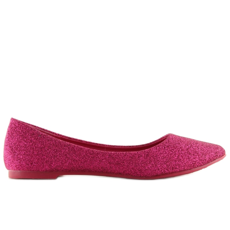 CC200P Fuchsia csillogó balerinák rózsaszín