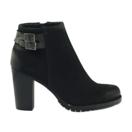 Filippo Női magas sarkú csizma 8255 csatdal fekete Filippo Női magas sarkú csizma 8255 csatdal fekete