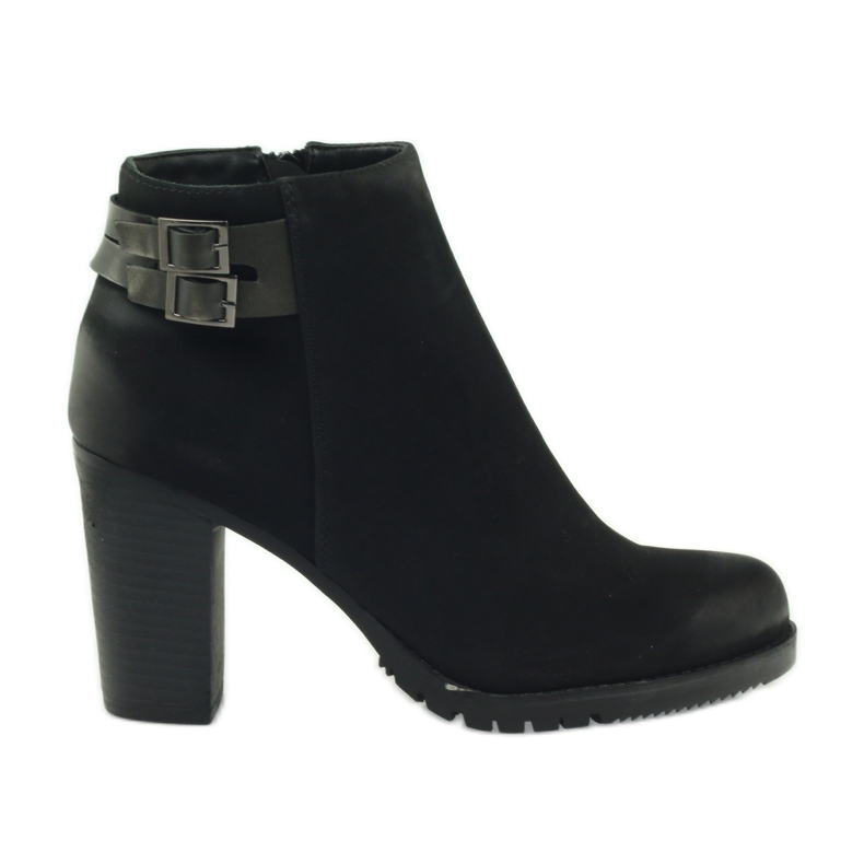 Filippo Női magas sarkú csizma 8255 csatdal fekete Filippo Női magas sarkú csizma 8255 csatdal fekete