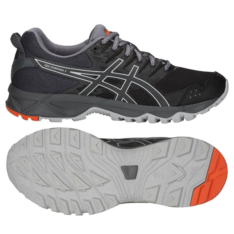 Futócipő Asics Gel Sonoma 3 W T774N-001 fekete