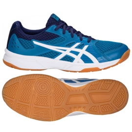 Asics Upcourt 3 M 1071A019-400 röplabda cipő kék kék Asics Upcourt 3 M 1071A019-400 röplabda cipő kék kék