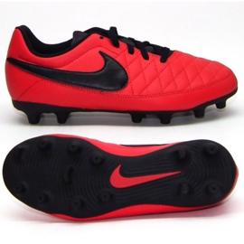 Nike Majestry Fg Jr AQ7897-600 futballcipő piros piros Nike Majestry Fg Jr AQ7897-600 futballcipő piros piros