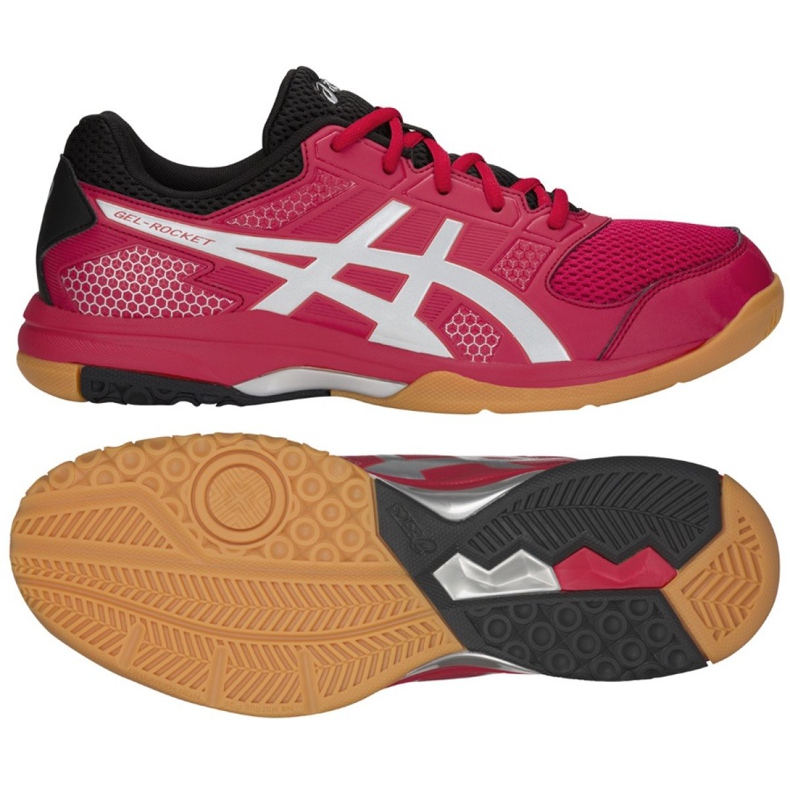 Asics Gel Rocket 8 M B706Y-600 röplabda cipő piros sokszínű