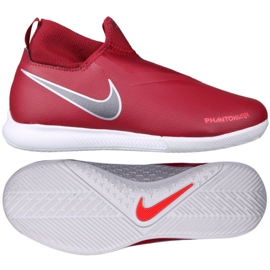 Belső cipő Nike Phantom Vsn Academy Df Ic Jr AO3290-606 piros piros